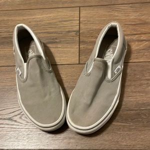 Grey Vans sneakers men’s 5 women’s 6.5